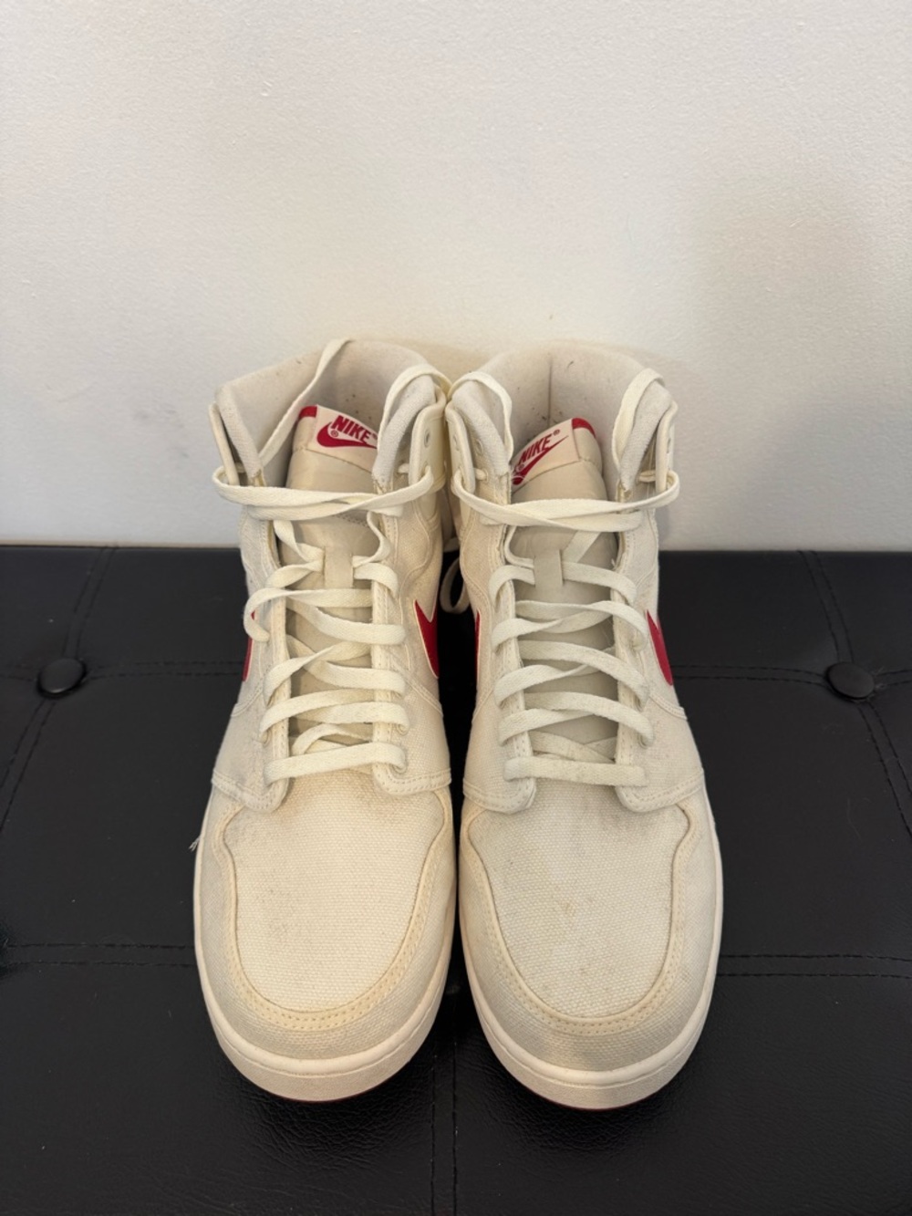 Air Jordan 1 AJKO OG sail/ varsity red 7/10 condition